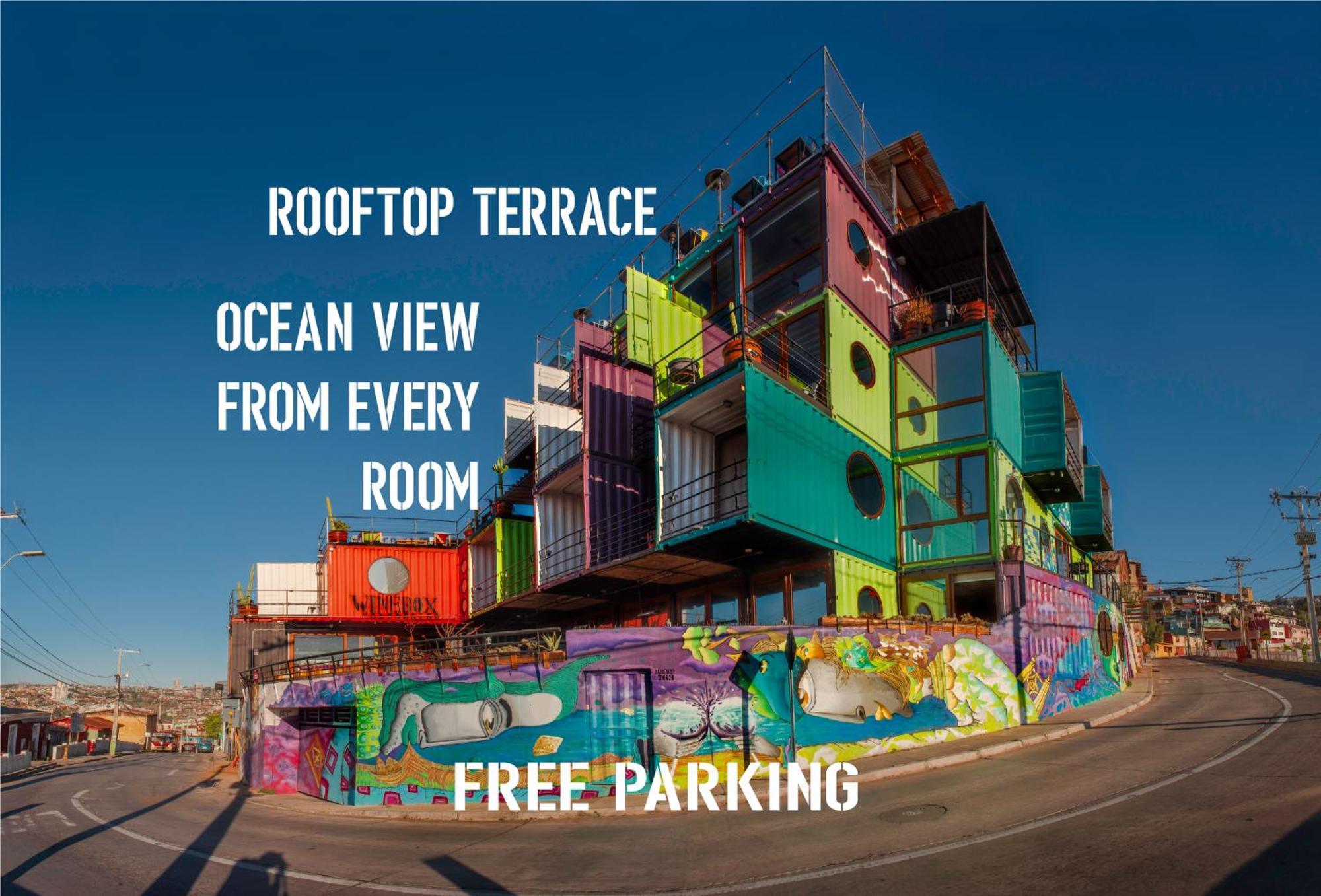 Hotel Winebox Valparaiso Ngoại thất bức ảnh
